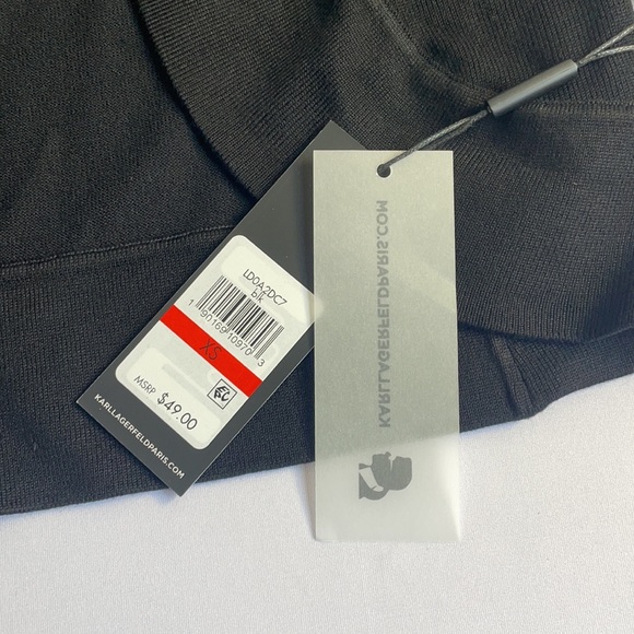 Karl Lagerfeld Paris Womens Bow Tie Cardigan XS - Picture 8 of 9